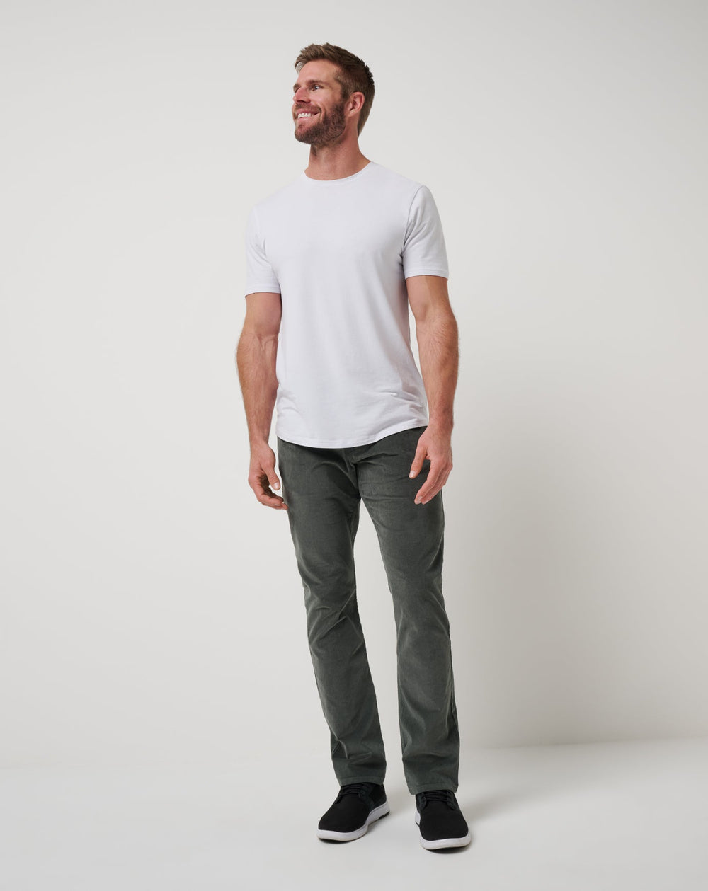 Start The Journey Corduroy Pant Men/Dark Olive
