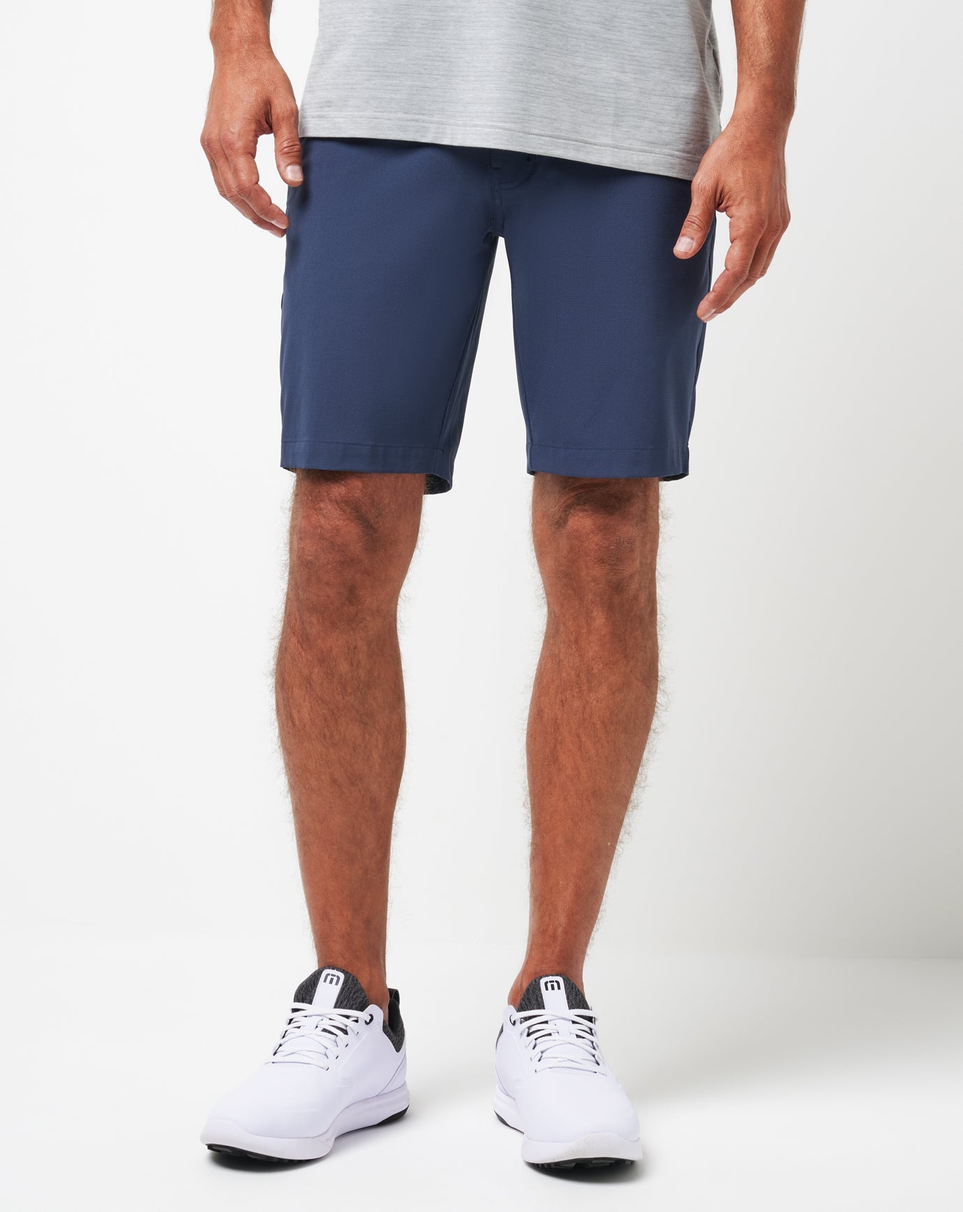 Wanderlust Short 9In Men|Golf/Mood Indigo