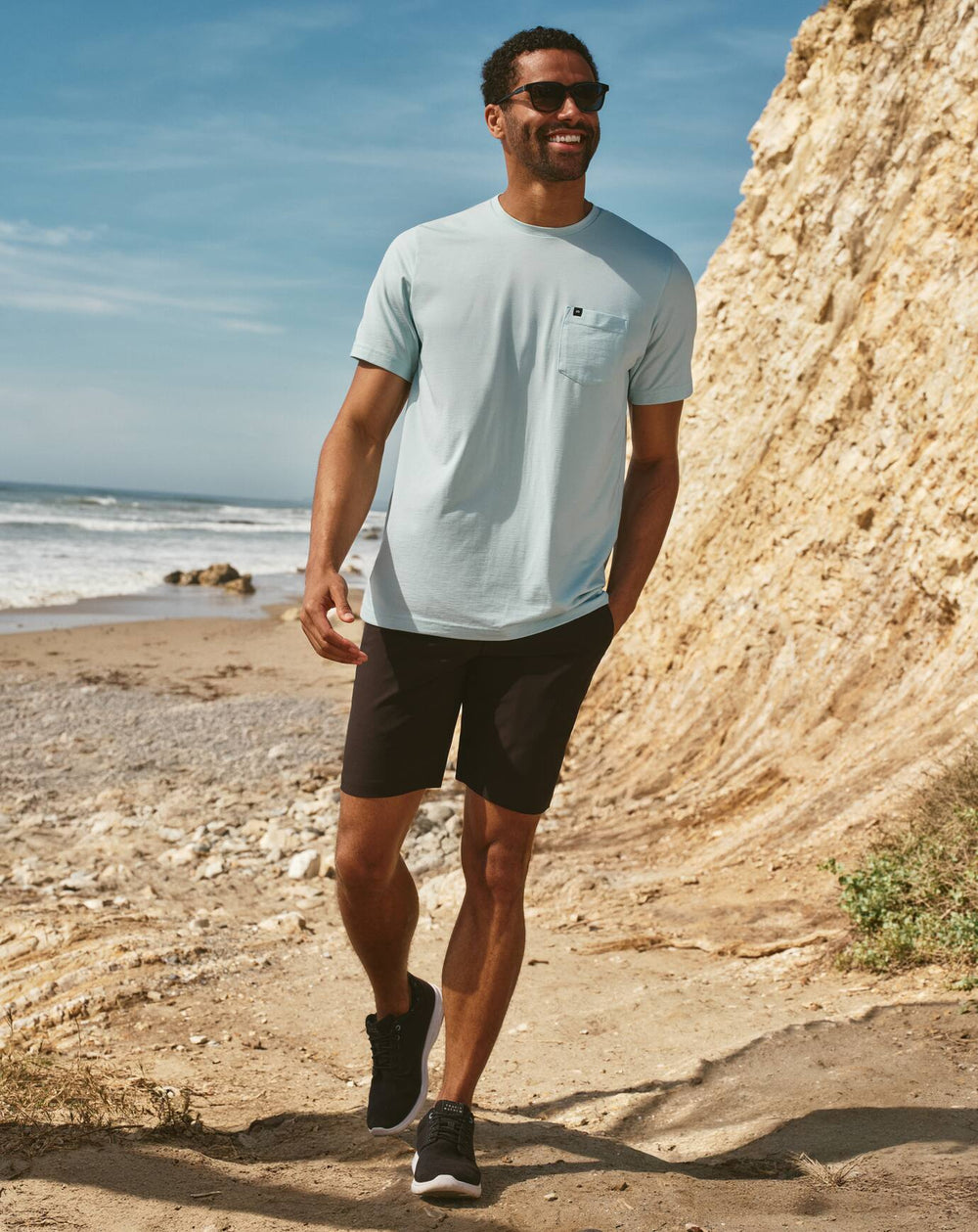 Wanderlust Short 9In Men|Golf/Black