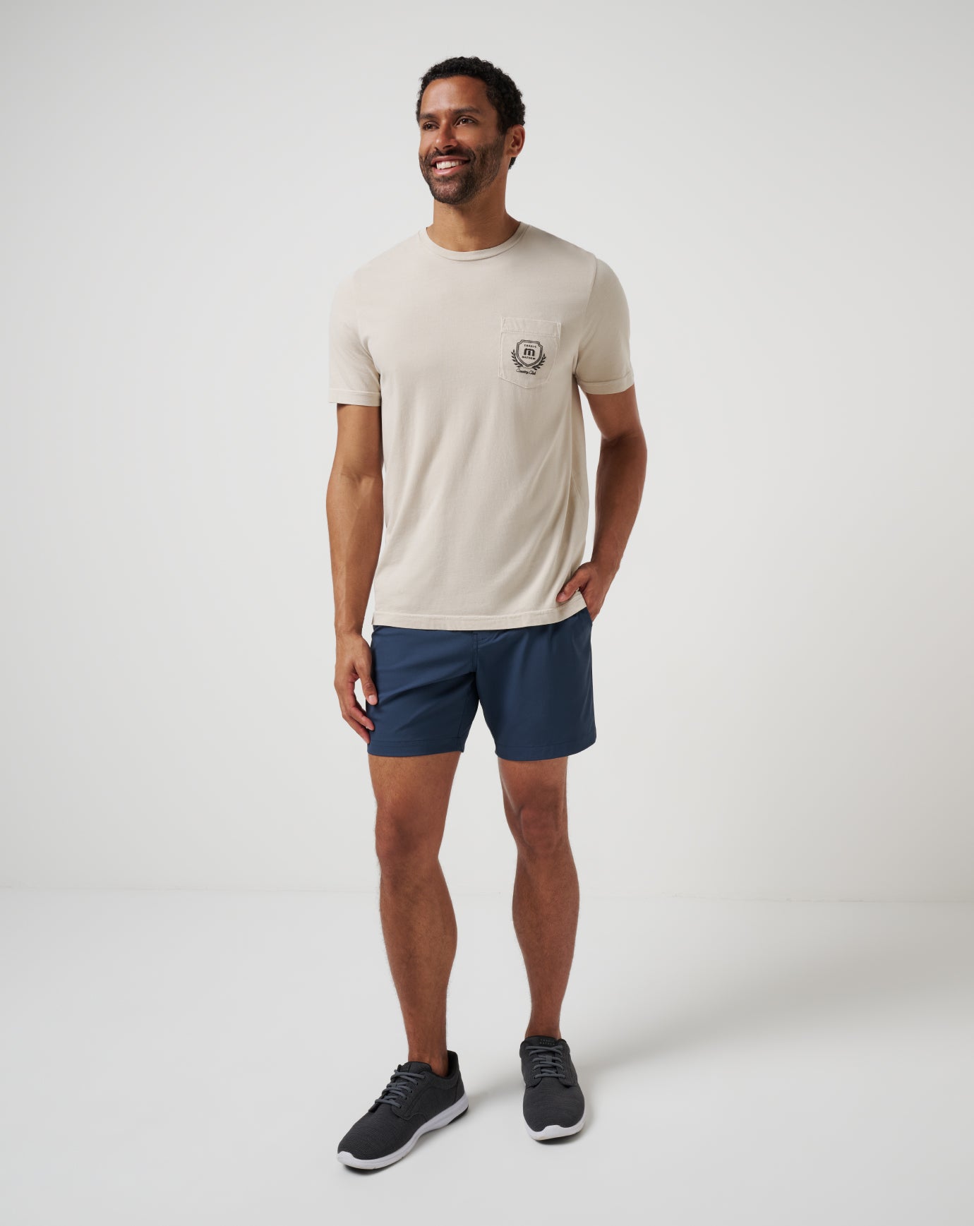 Wanderlust Short 7In Men|Golf/Mood Indigo