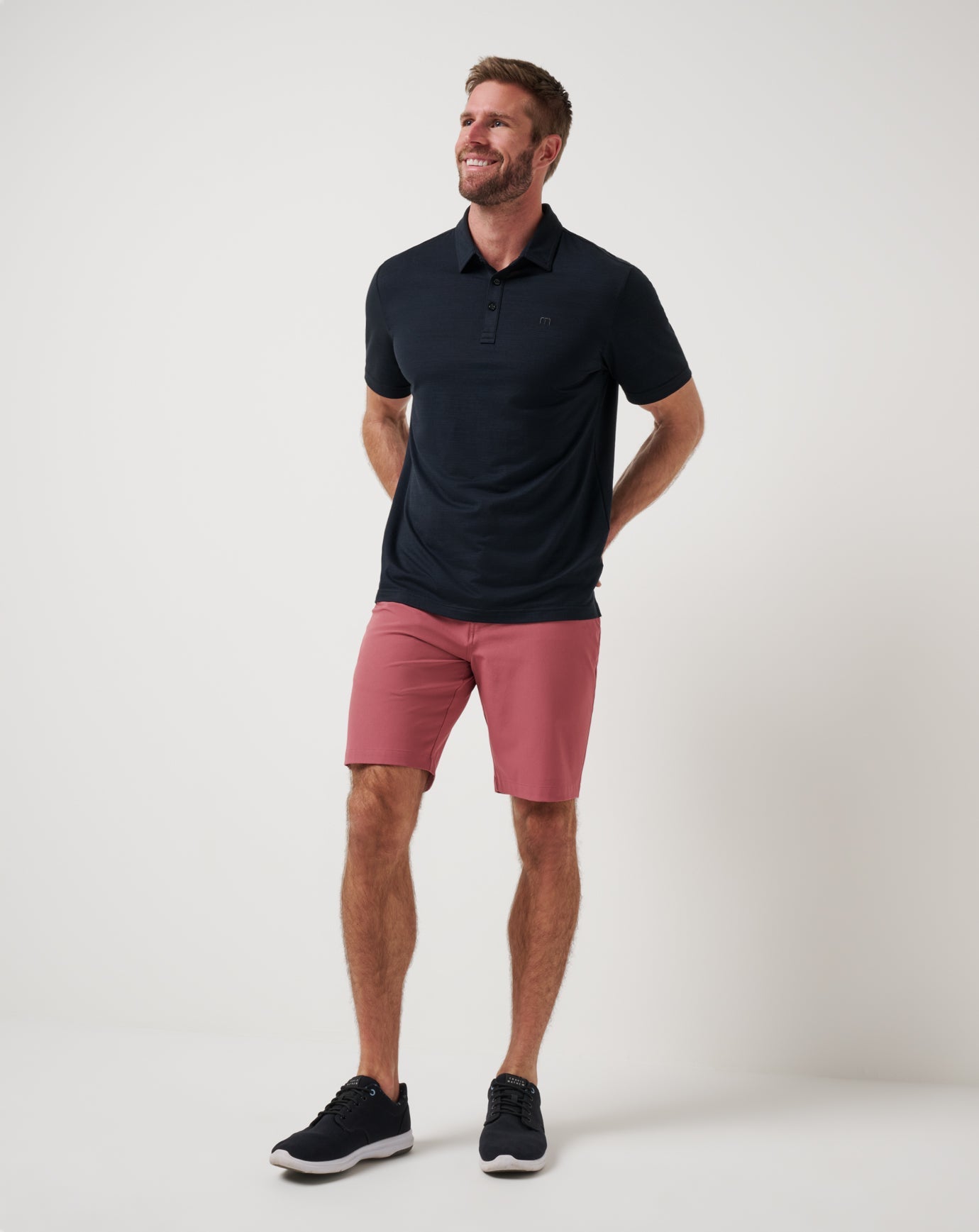 Wanderlust Short 9In Men|Golf/Roan Rouge