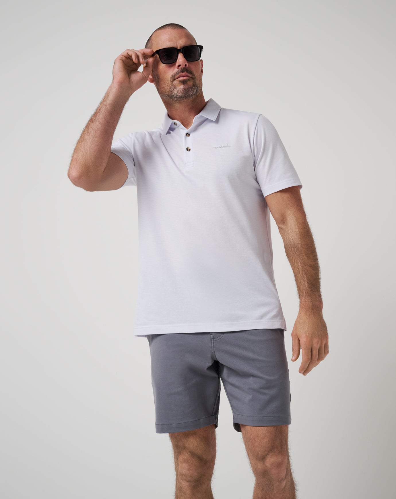 Stretchknit Short 8In Men/Quiet Shade