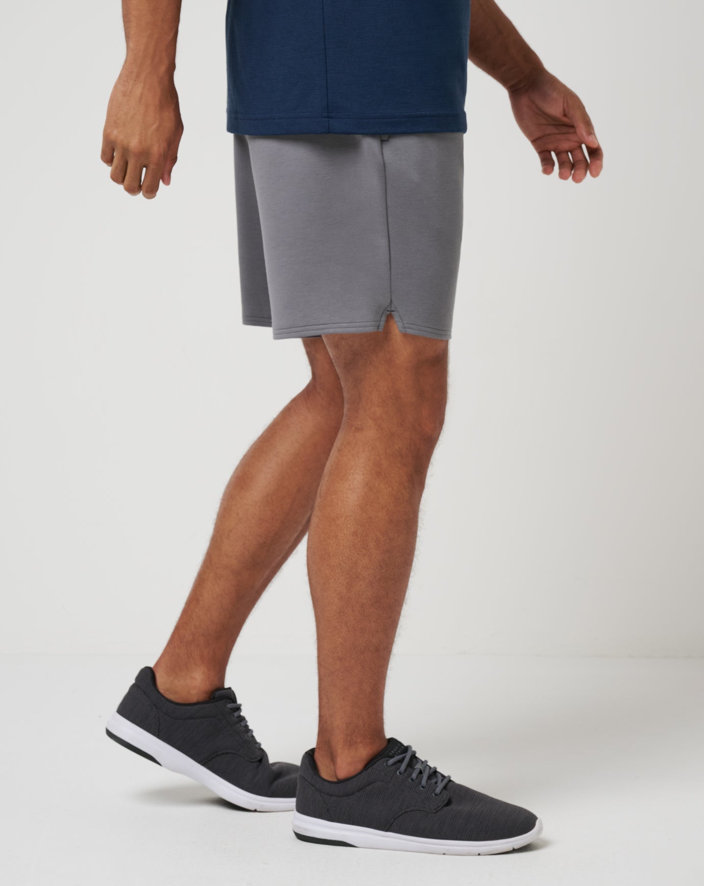 Fibercloud Short 8In Men/Heather Grey