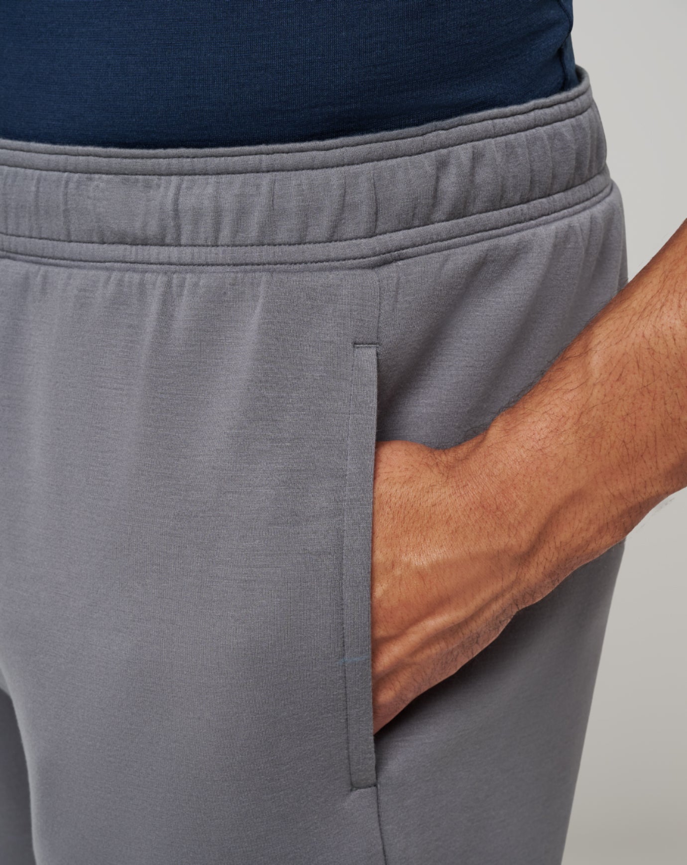 Fibercloud Short 8In Men/Heather Grey