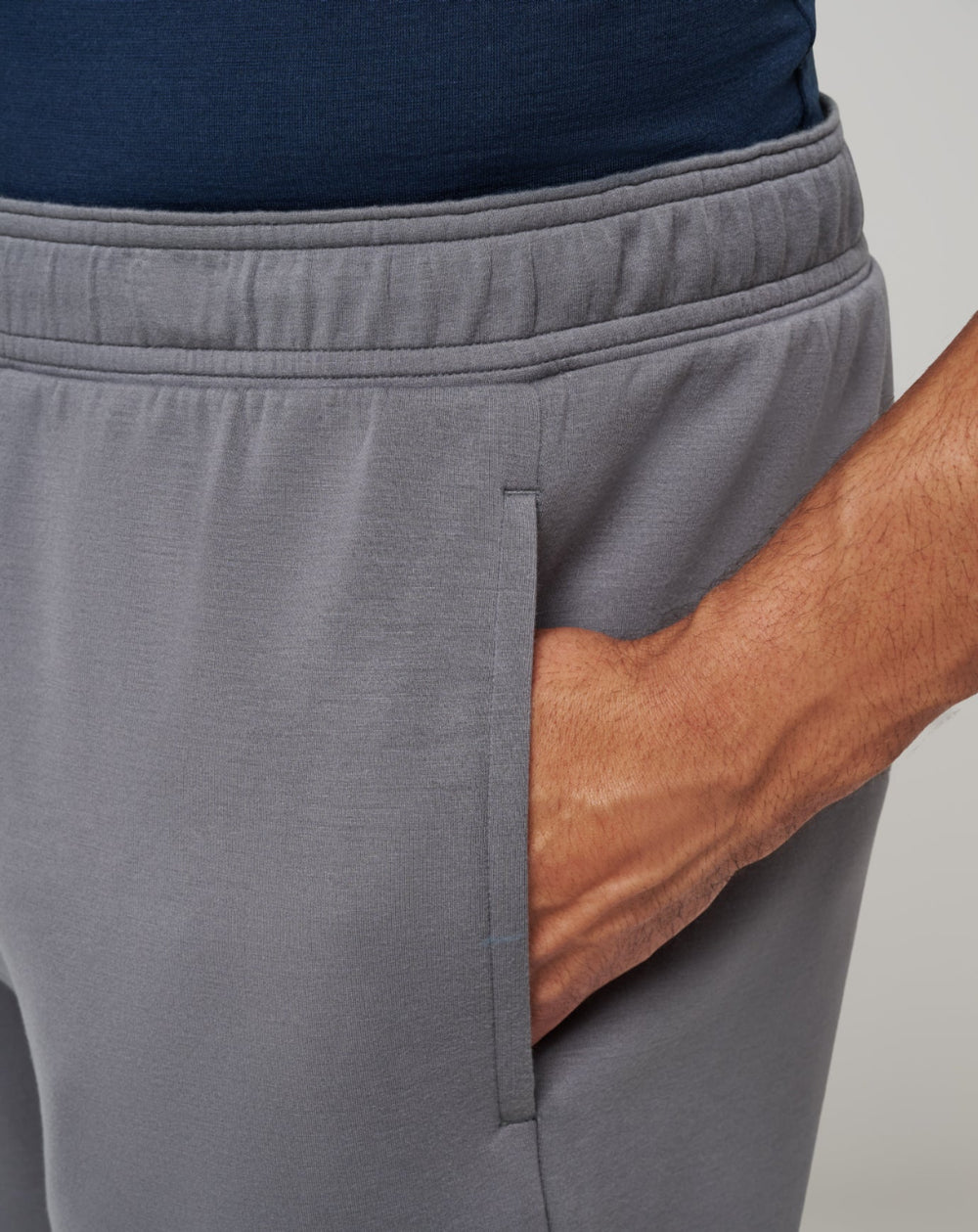 Fibercloud Short 8In Men/Heather Grey