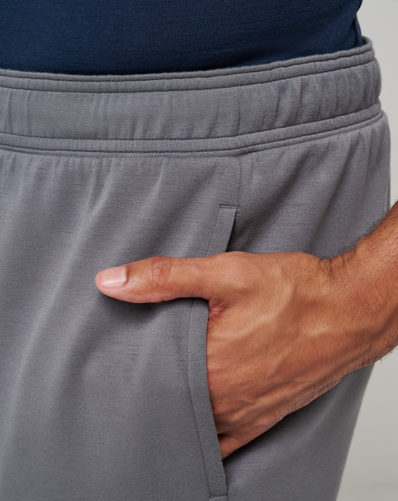 Fibercloud Short 8In Men/Heather Grey