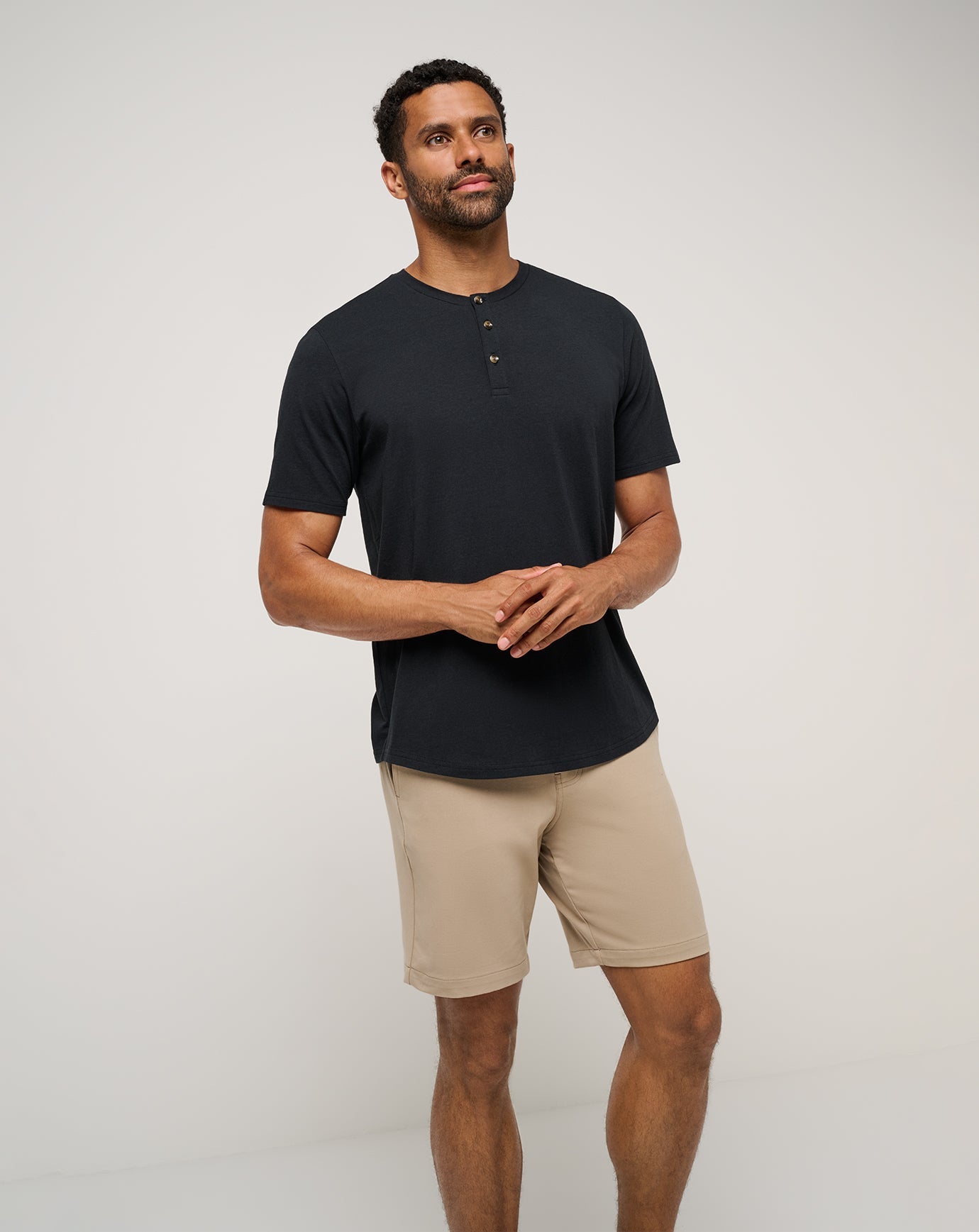 Stretchknit Short 8In Men/Weathered Teak