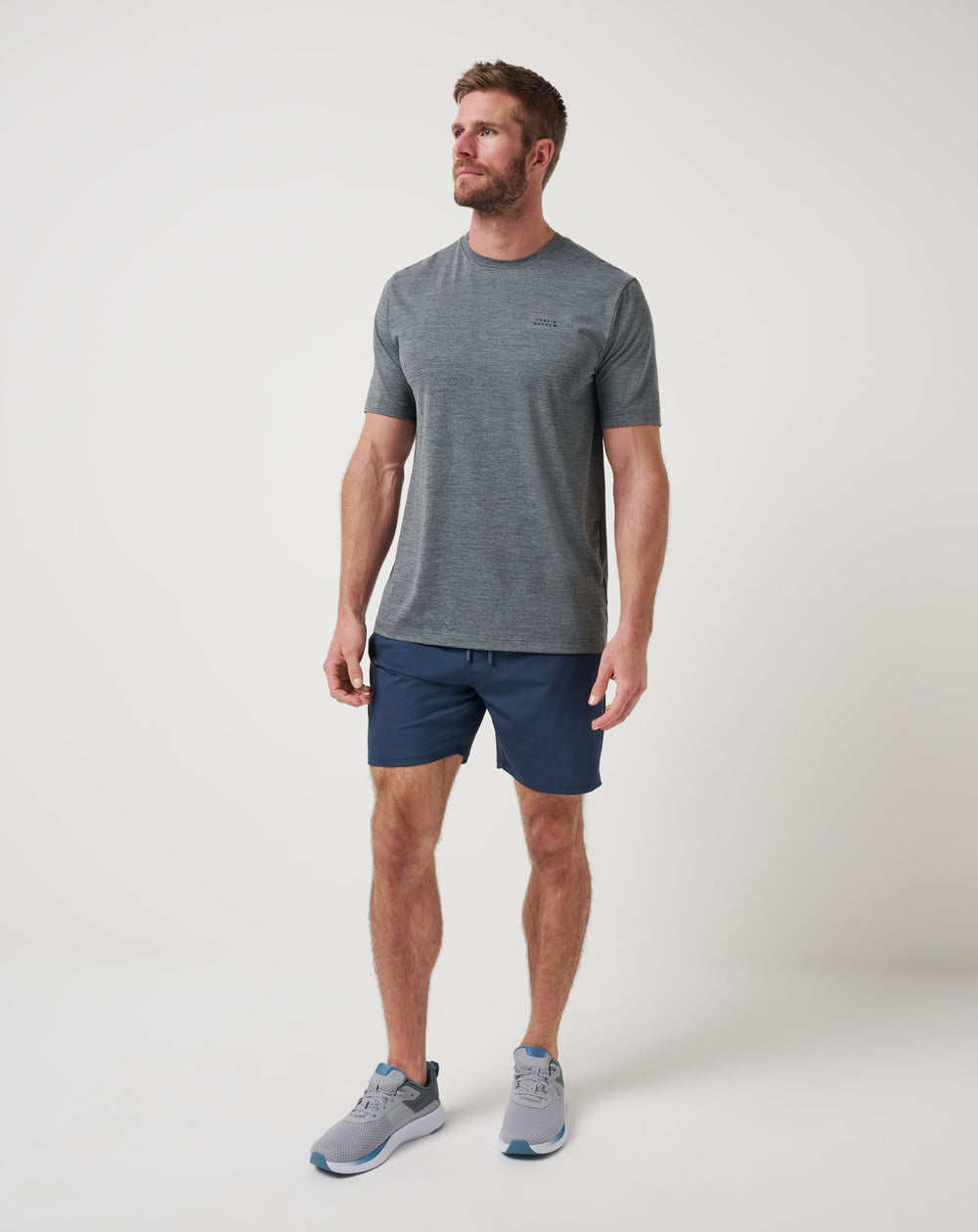 Wanderlust E-Waist Short 7.5In Men|Golf/Mood Indigo