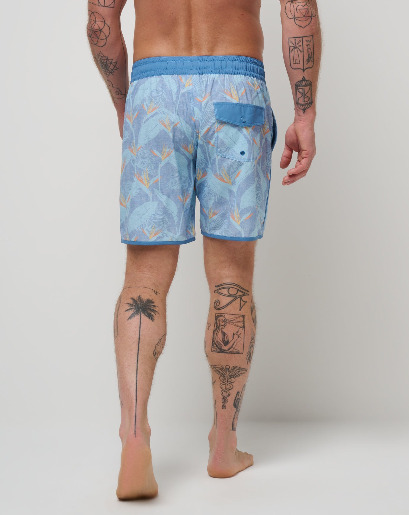 Lava Tunnels Boardshort Men/Heather Quiet Harbor