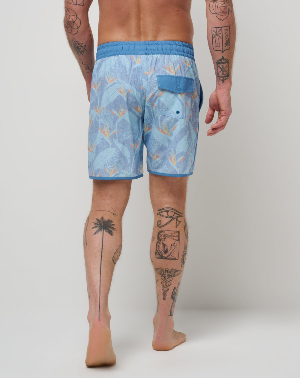 Lava Tunnels Boardshort Men/Heather Quiet Harbor