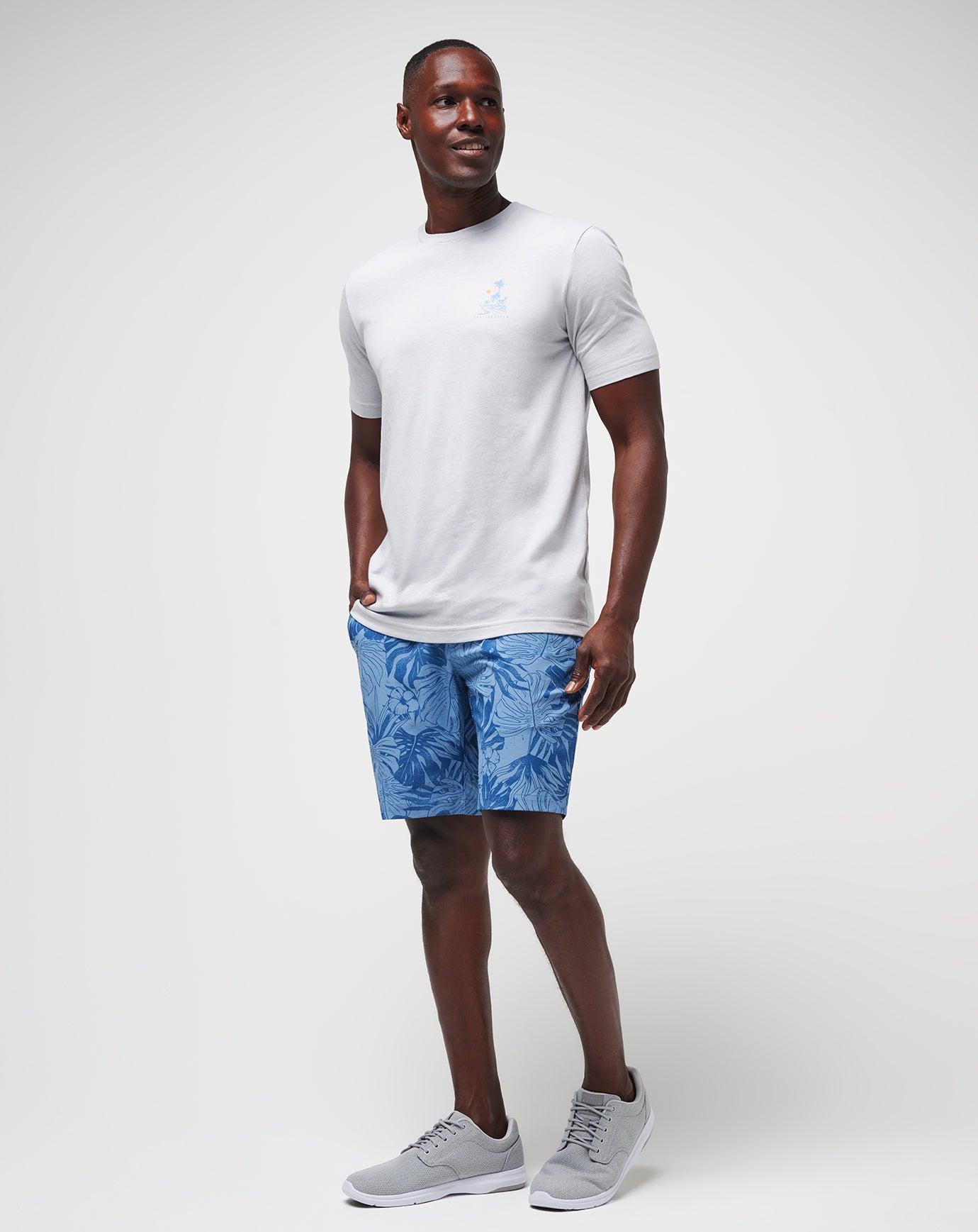 Ankle Pounders Short 9In Men/Quiet Harbor