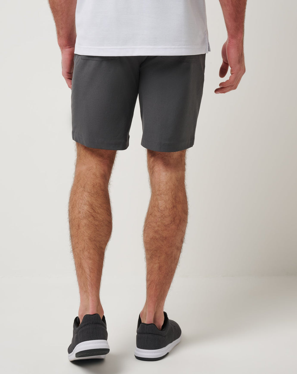 Travel Year Short 9In Men/Grey Pinstripe