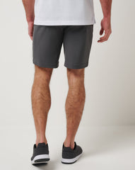 Travel Year Short 9In Men/Grey Pinstripe