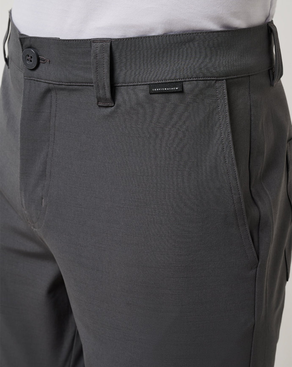 Travel Year Short 9In Men/Grey Pinstripe