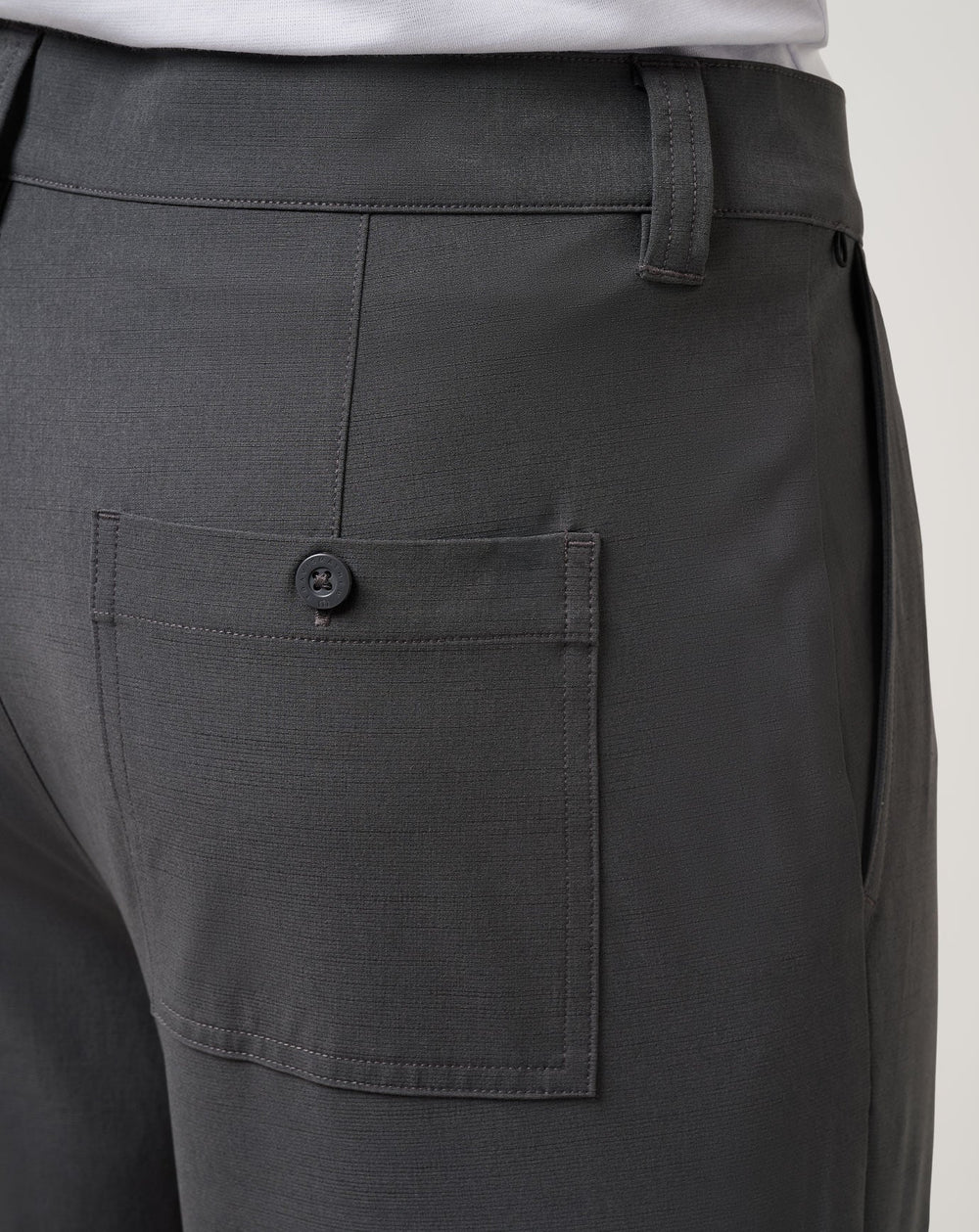 Travel Year Short 9In Men/Grey Pinstripe