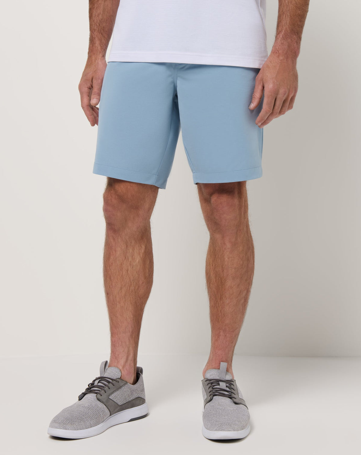 Tech Knit Short 9In Men/Ash Blue