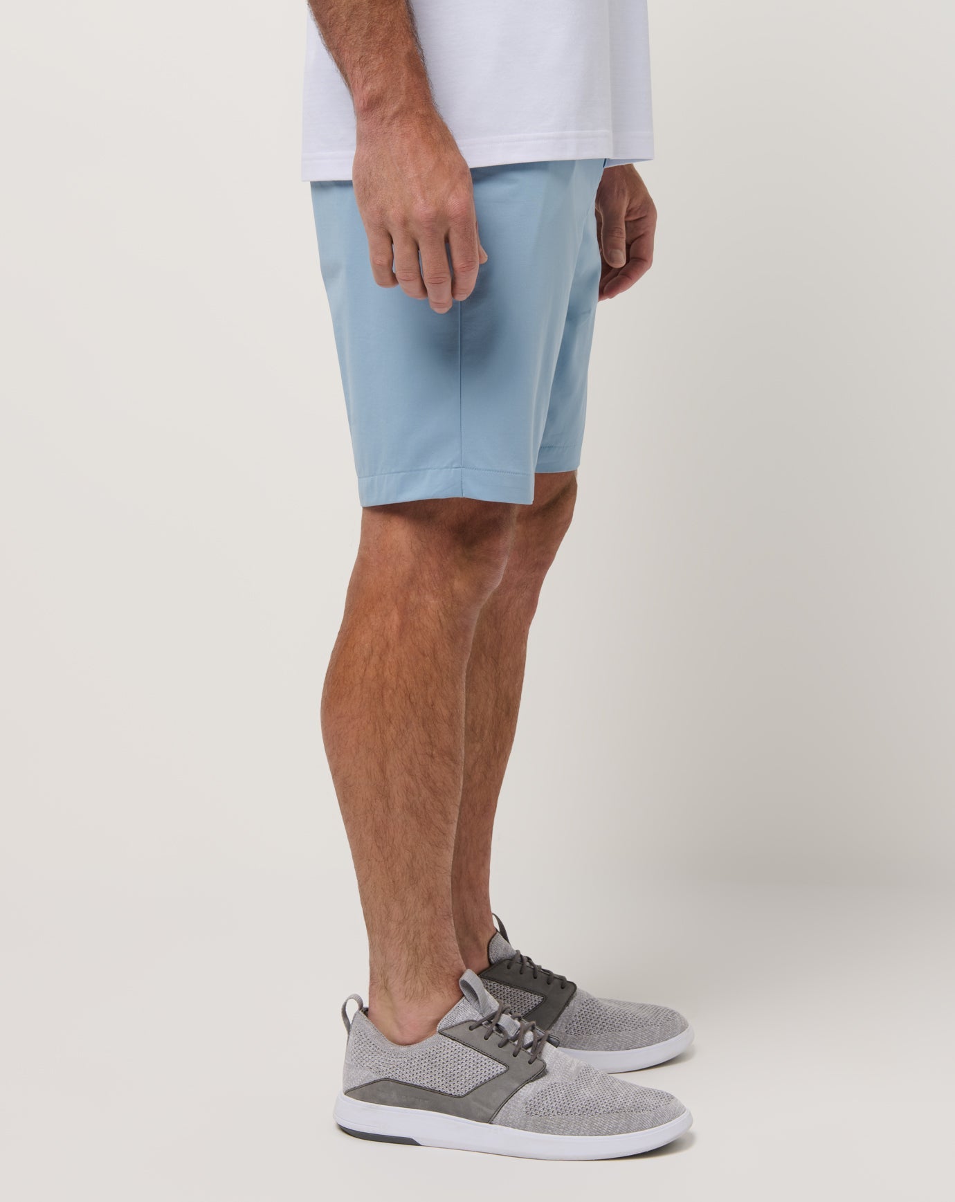 Tech Knit Short 9In Men/Ash Blue