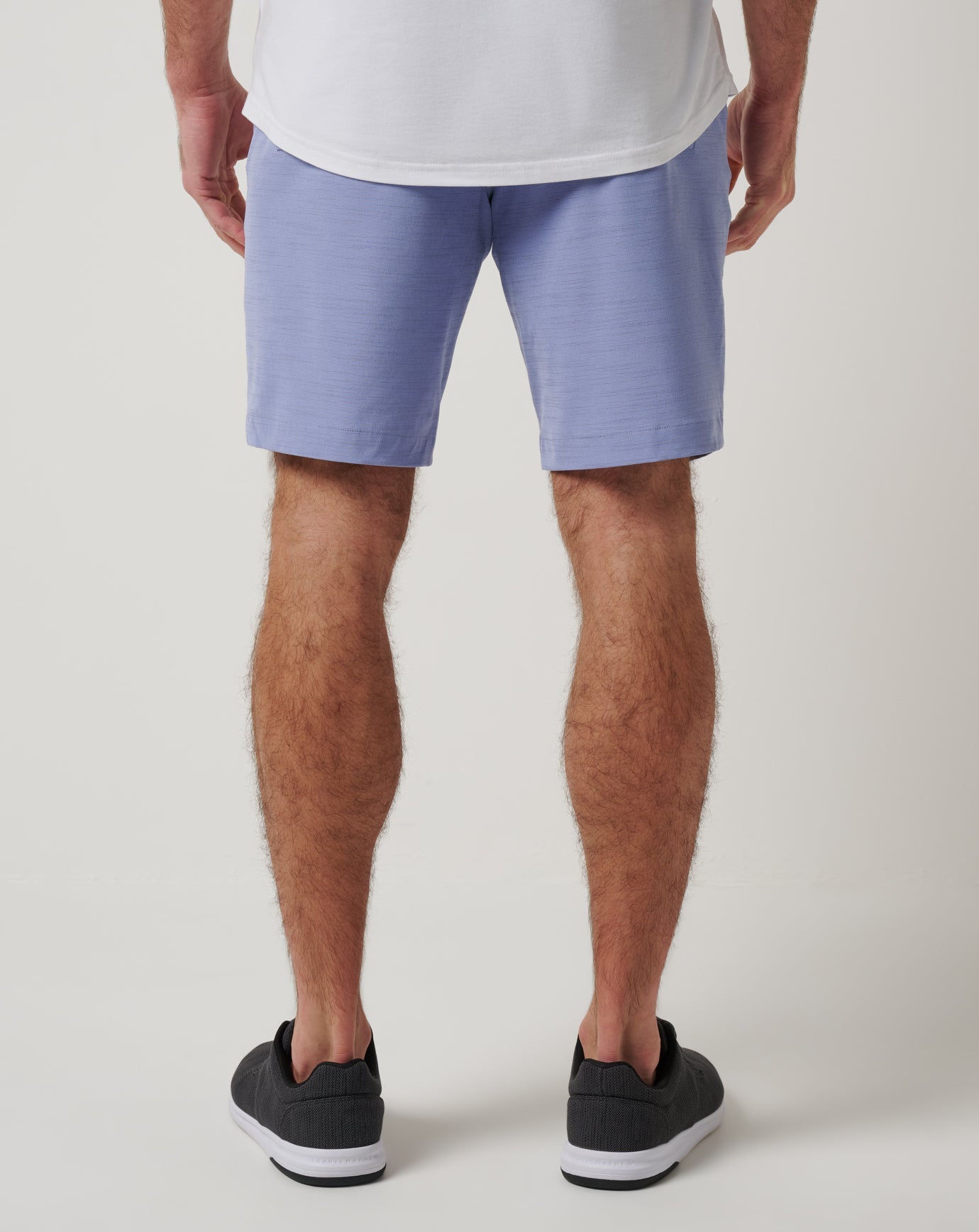 Travel Year Short 9In Men/Heather Violet Storm