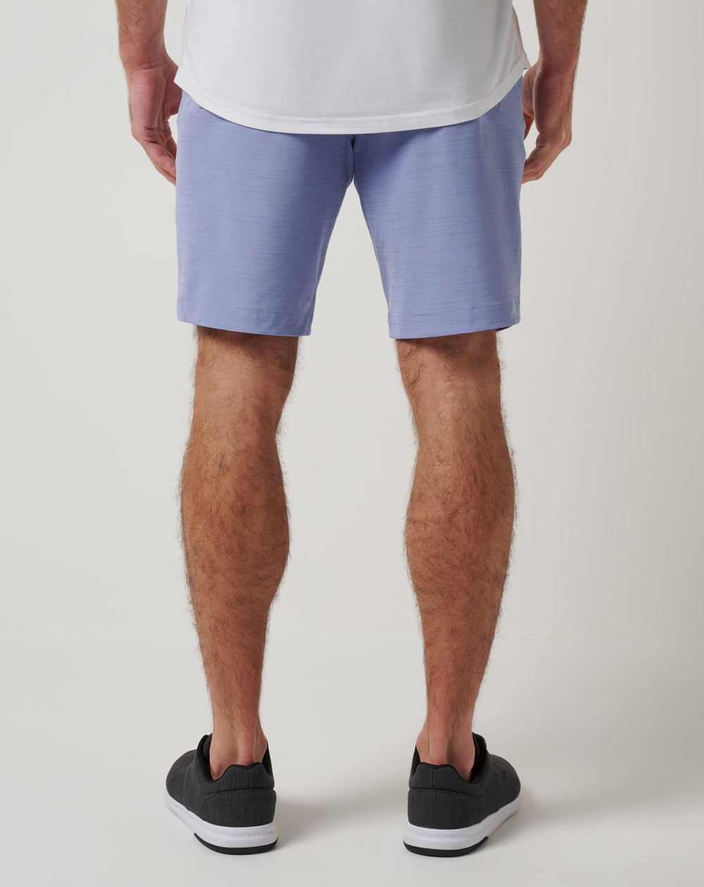 Travel Year Short 9In Men/Heather Violet Storm