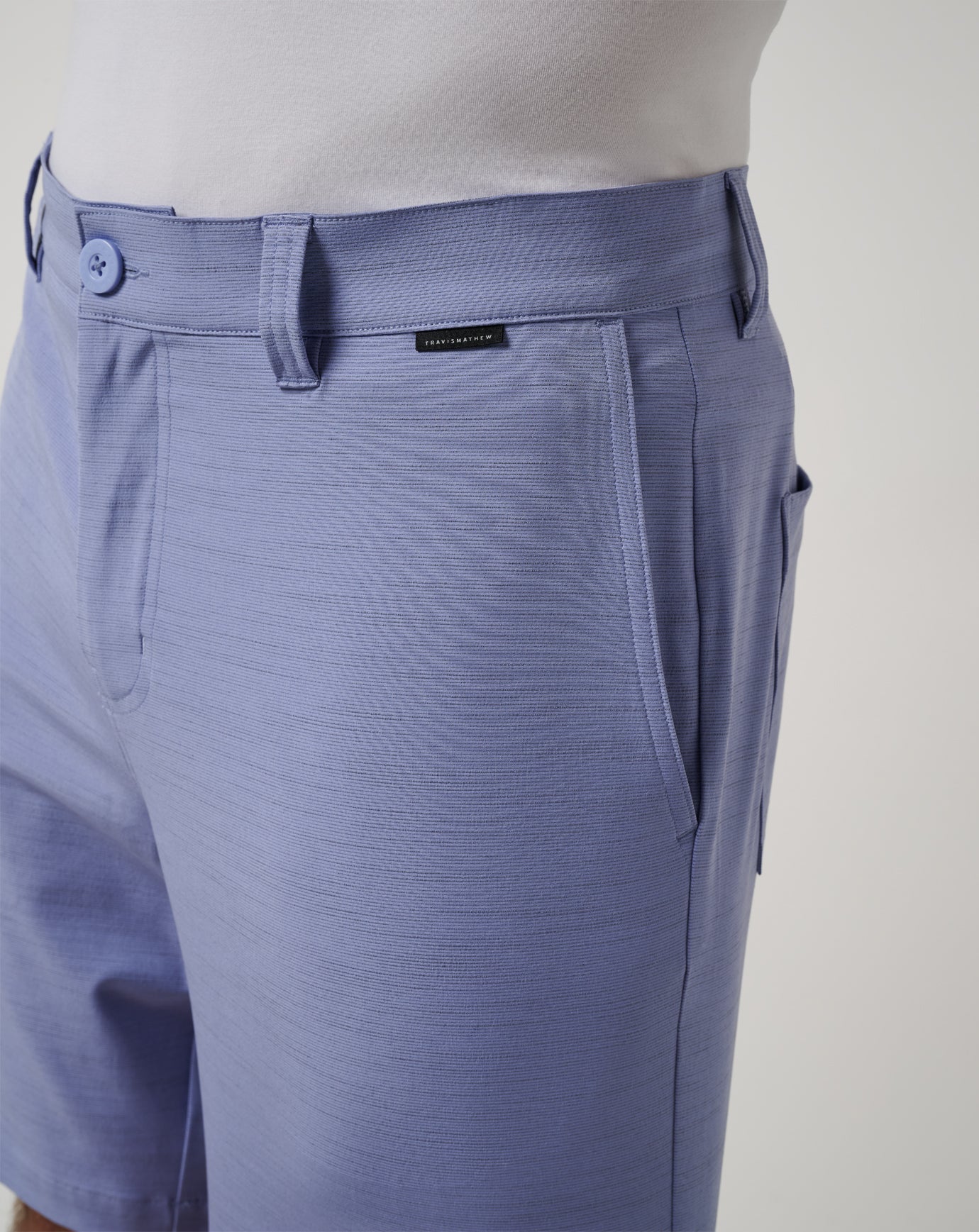 Travel Year Short 9In Men/Heather Violet Storm