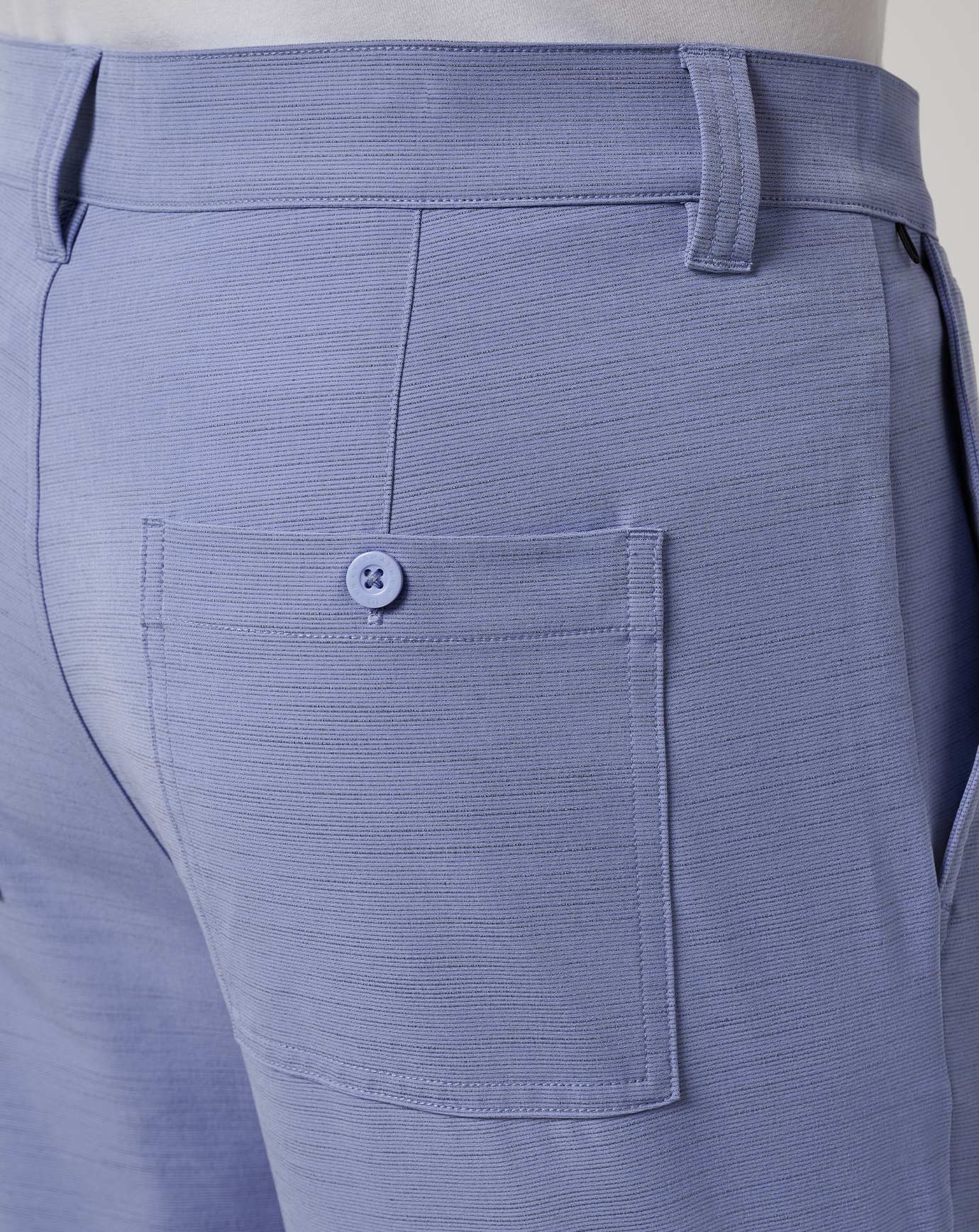 Travel Year Short 9In Men/Heather Violet Storm