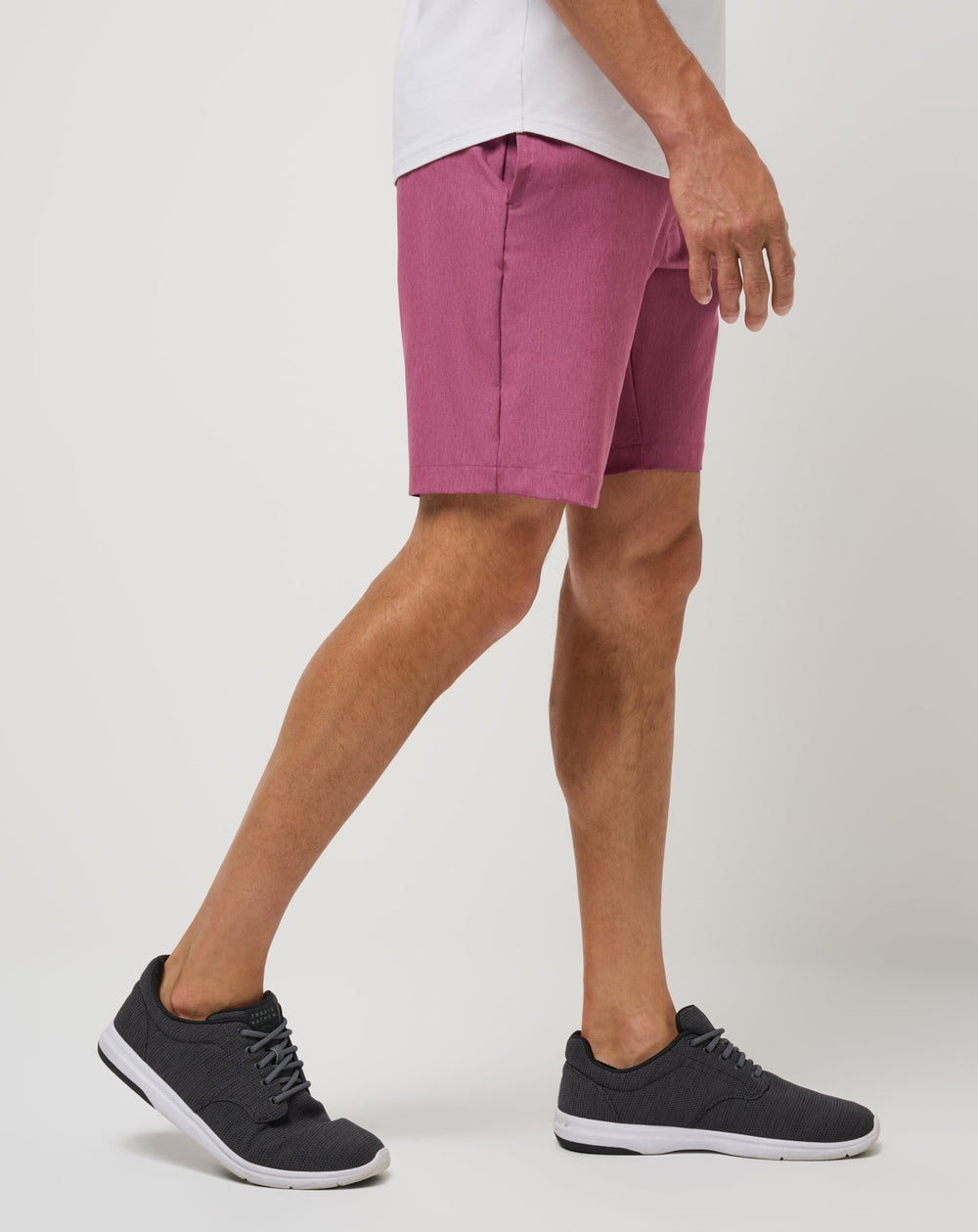 Overhead Compartment Short 10In Men|Golf/Damson