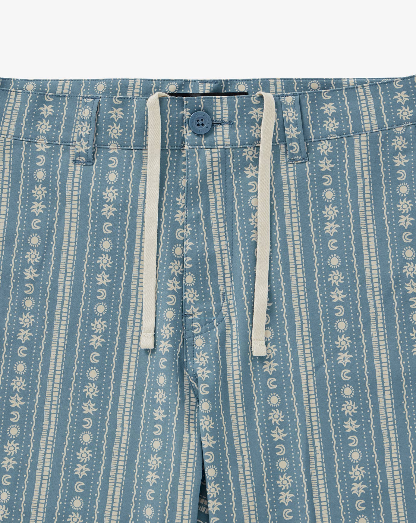 Tech Chino Print Short 8In Men|Golf/Captains Blue