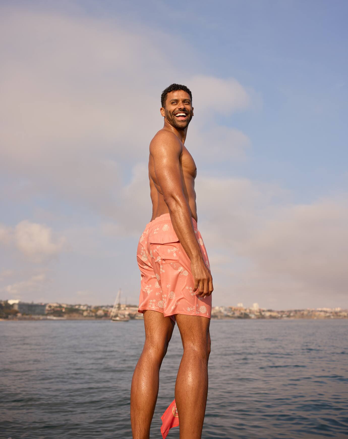 Get Outside Boardshort Men/Terra Cotta