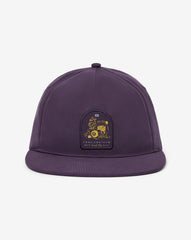 Social Hour Snapback Hat Men|Accessories/Purple Velvet