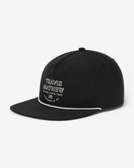 Salted Shore Snapback Hat Men|Accessories/Black