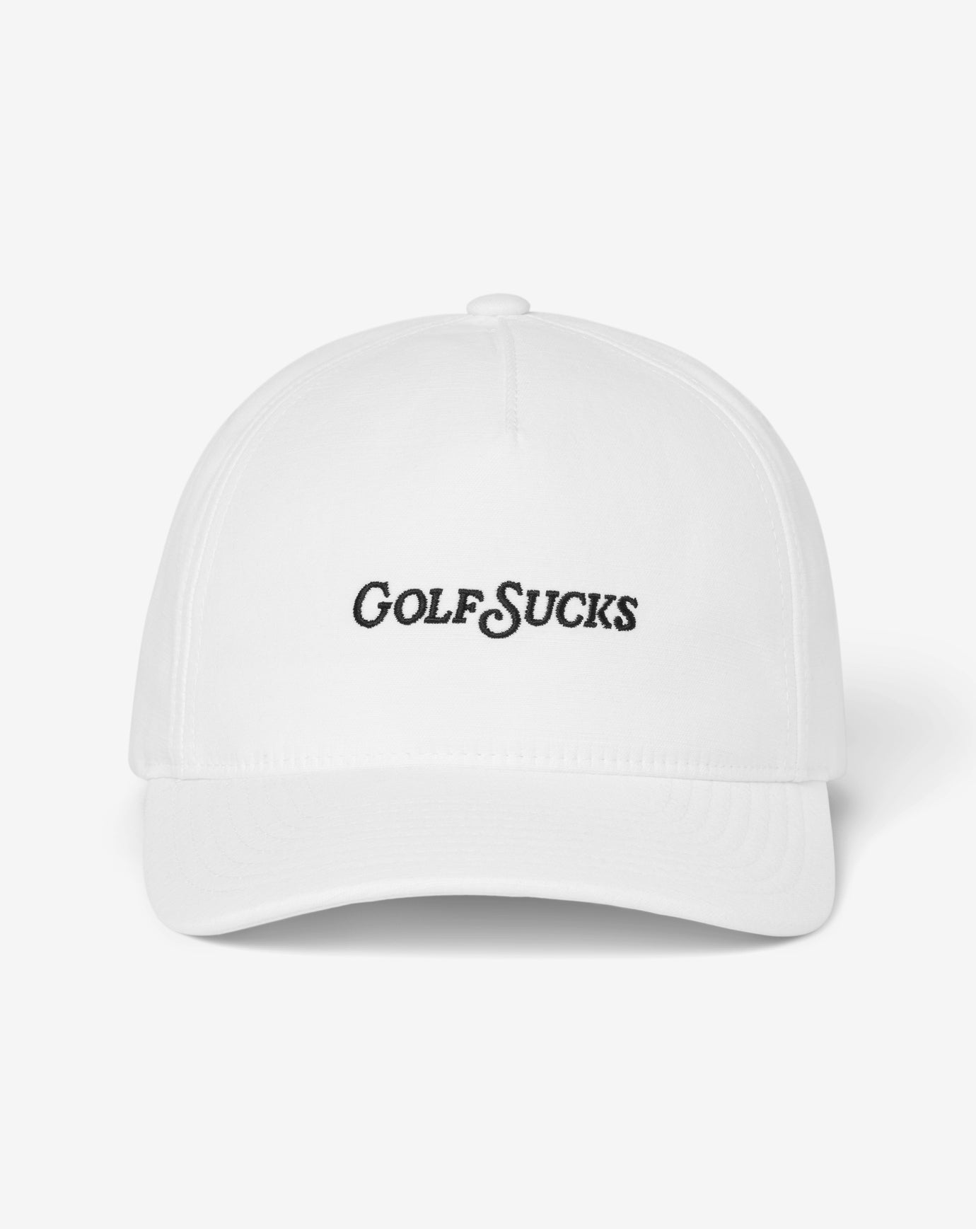 Golf Sucks Snapback Hat Men|Accessories/White