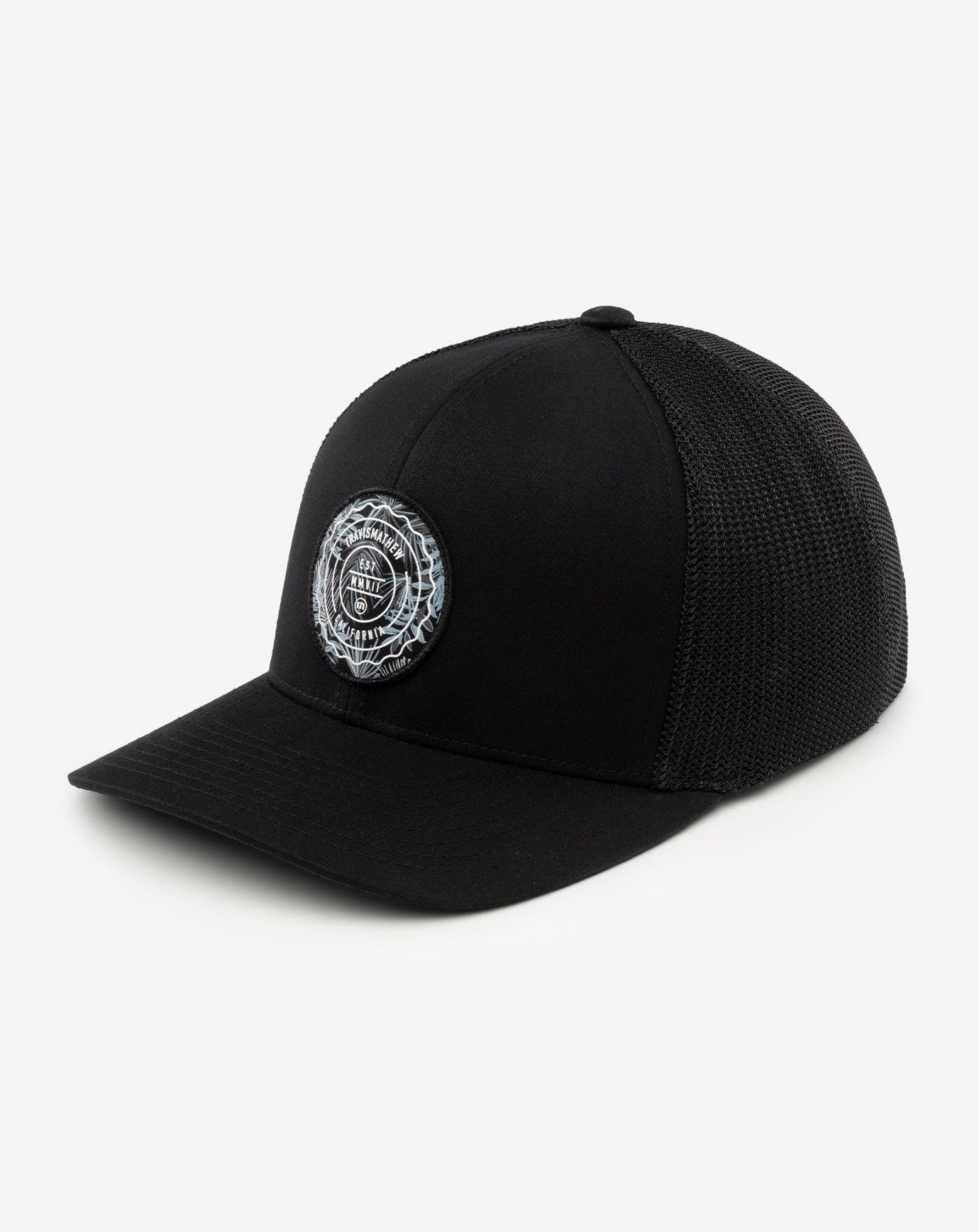 The Patch Floral Snapback Hat Men|Accessories/Black
