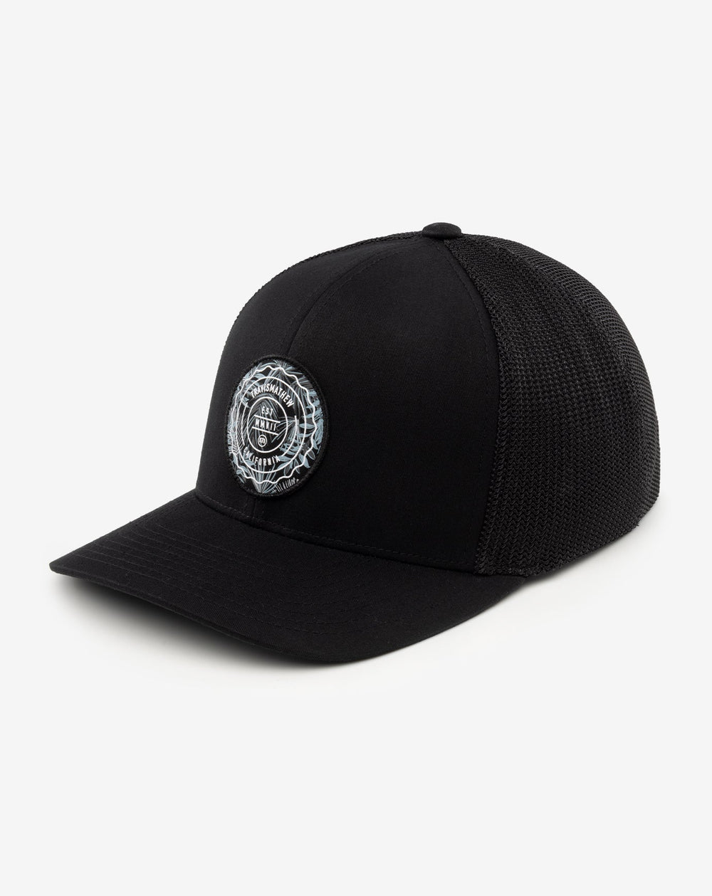 The Patch Floral Snapback Hat Men|Accessories/Black