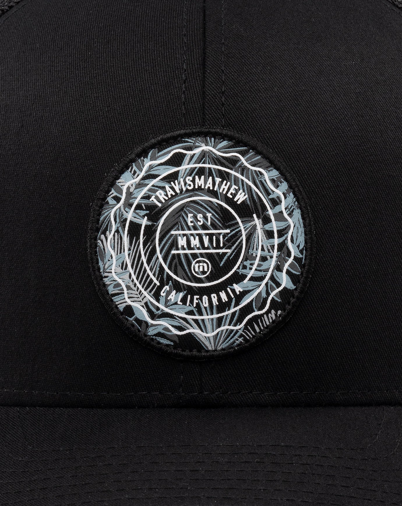 The Patch Floral Snapback Hat Men|Accessories/Black