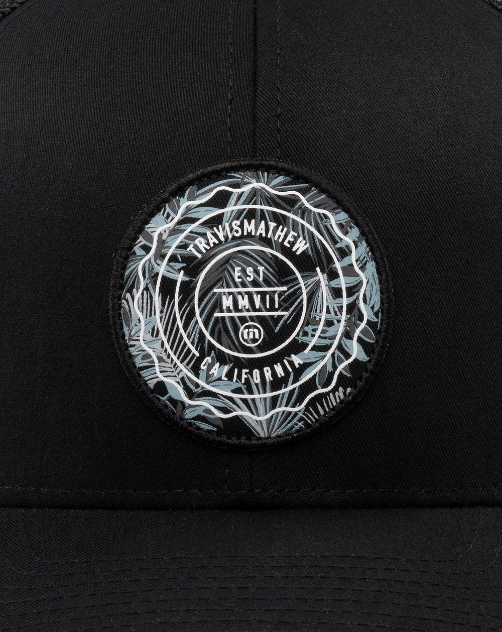 The Patch Floral Snapback Hat Men|Accessories/Black