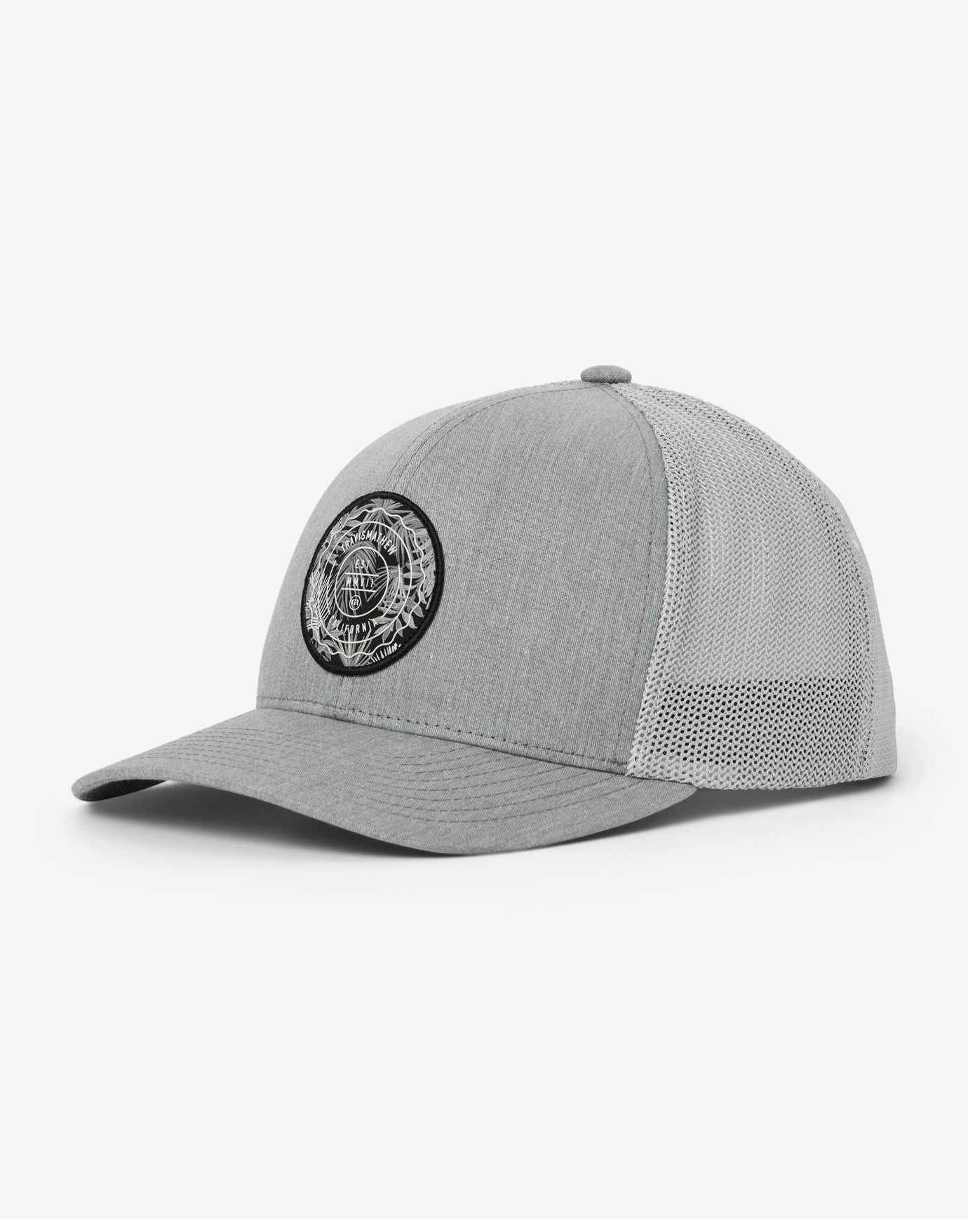 The Patch Floral Snapback Hat Men|Accessories/Heather Grey