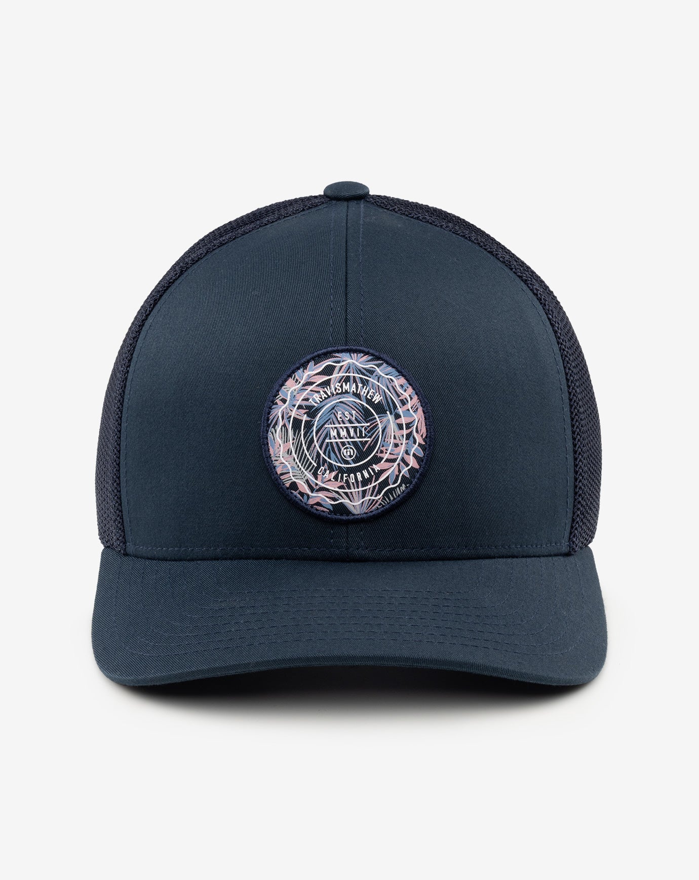 The Patch Floral Snapback Hat Men|Accessories/Blue Nights