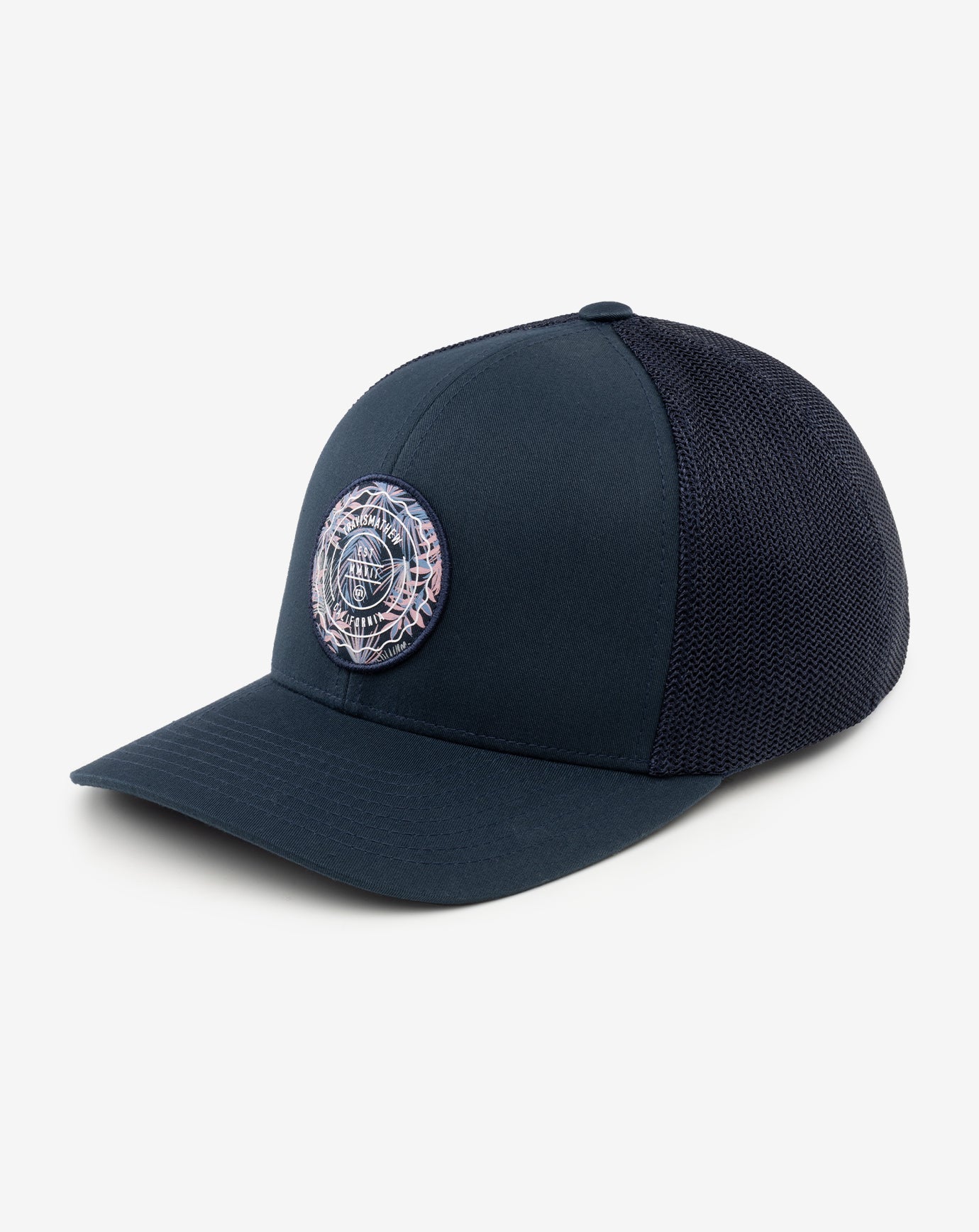 The Patch Floral Snapback Hat Men|Accessories/Blue Nights