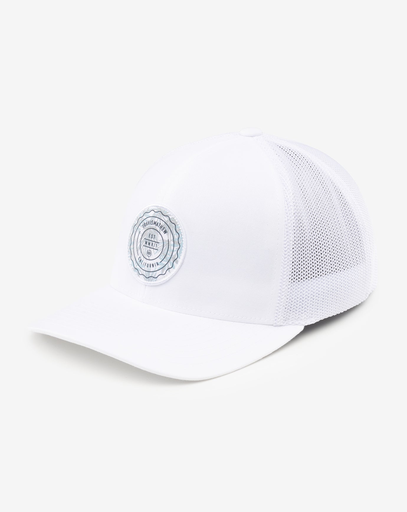 The Patch Floral Snapback Hat Men|Accessories/White