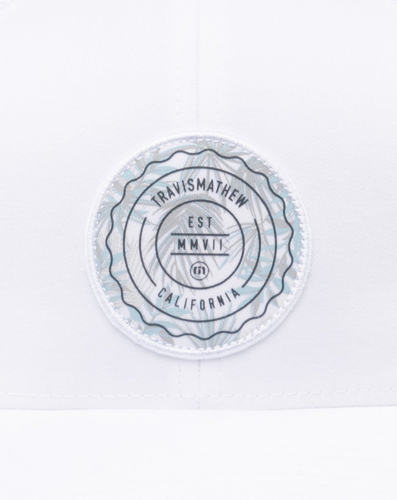 The Patch Floral Snapback Hat Men|Accessories/White