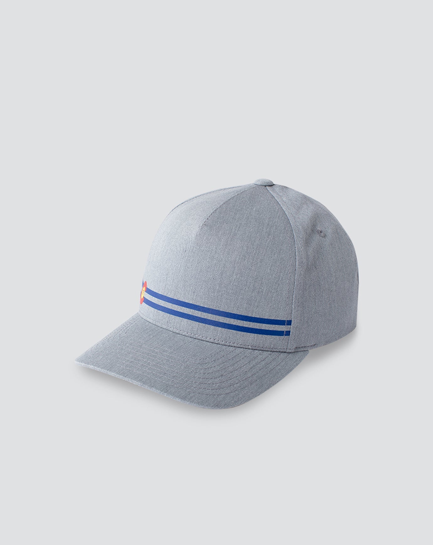 Side Cut Snapback Hat Men|Accessories/Heather Grey