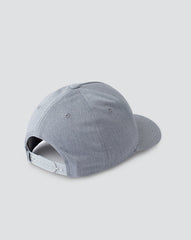 Side Cut Snapback Hat Men|Accessories/Heather Grey