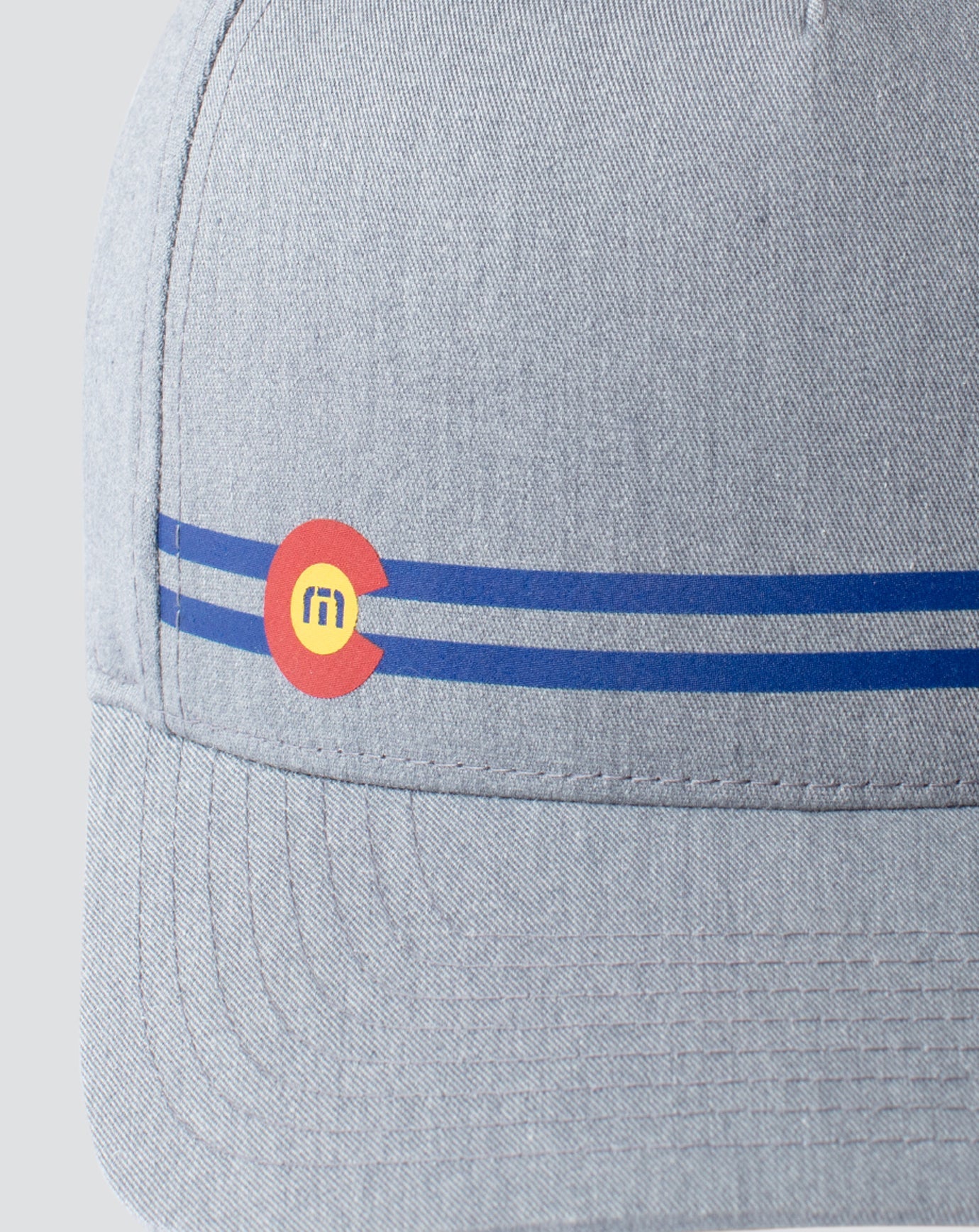 Side Cut Snapback Hat Men|Accessories/Heather Grey