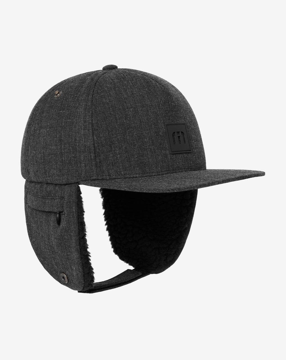 Snowdrift Snapback Hat Men|Accessories/Heather Black