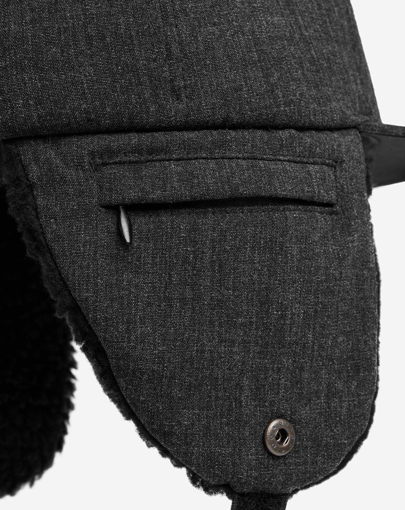 Snowdrift Snapback Hat Men|Accessories/Heather Black