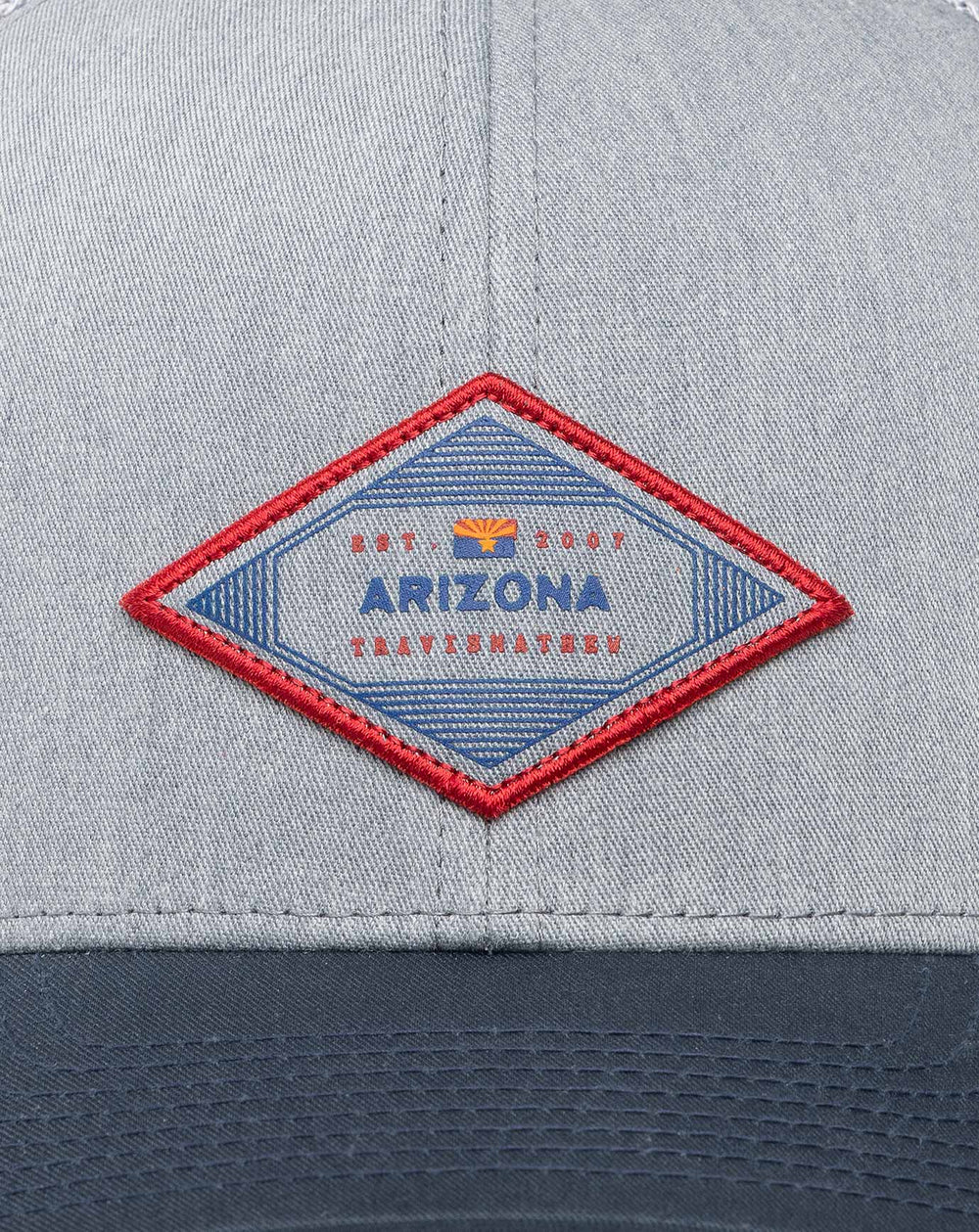 Bellville Az Snapback Hat Men|Accessories/Heather Grey