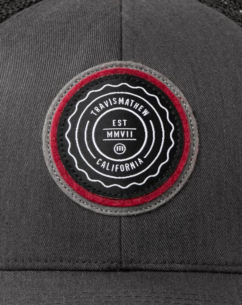 The Patch Snapback Hat Men|Accessories/Heather Grey Pinstripe