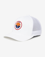 Prickly Pear Snapback Hat Men|Accessories/White