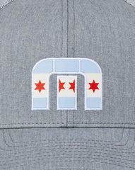 Michigan Ave 2.0 Snapback Hat Men|Accessories/Heather Grey