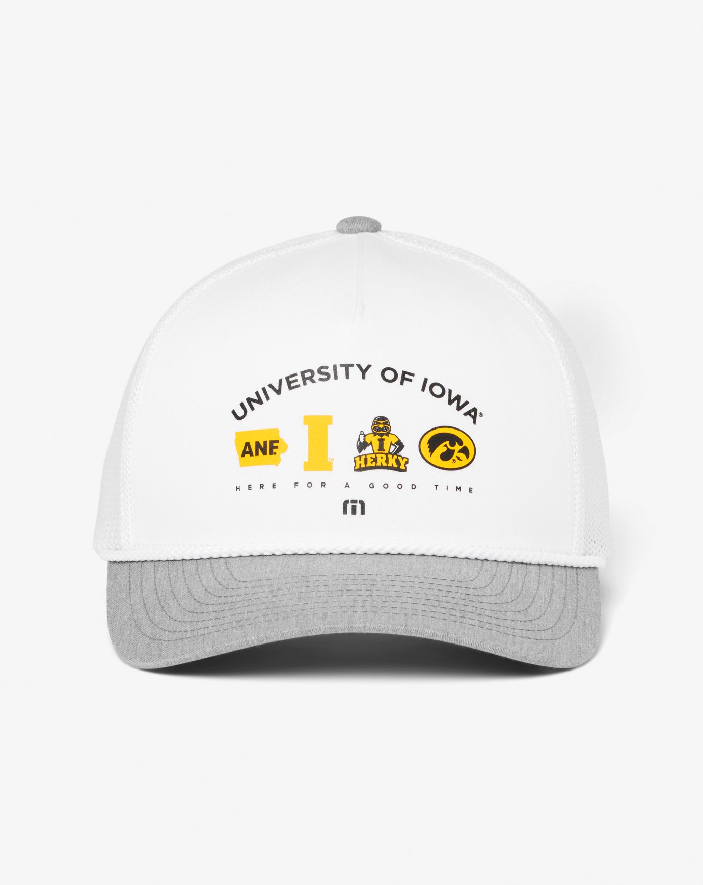 Iowa Defensive Line Snapback Hat Men|Accessories|Game Day|New/White